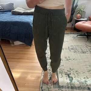 NWT Calia Scuba High Rise Green Joggers